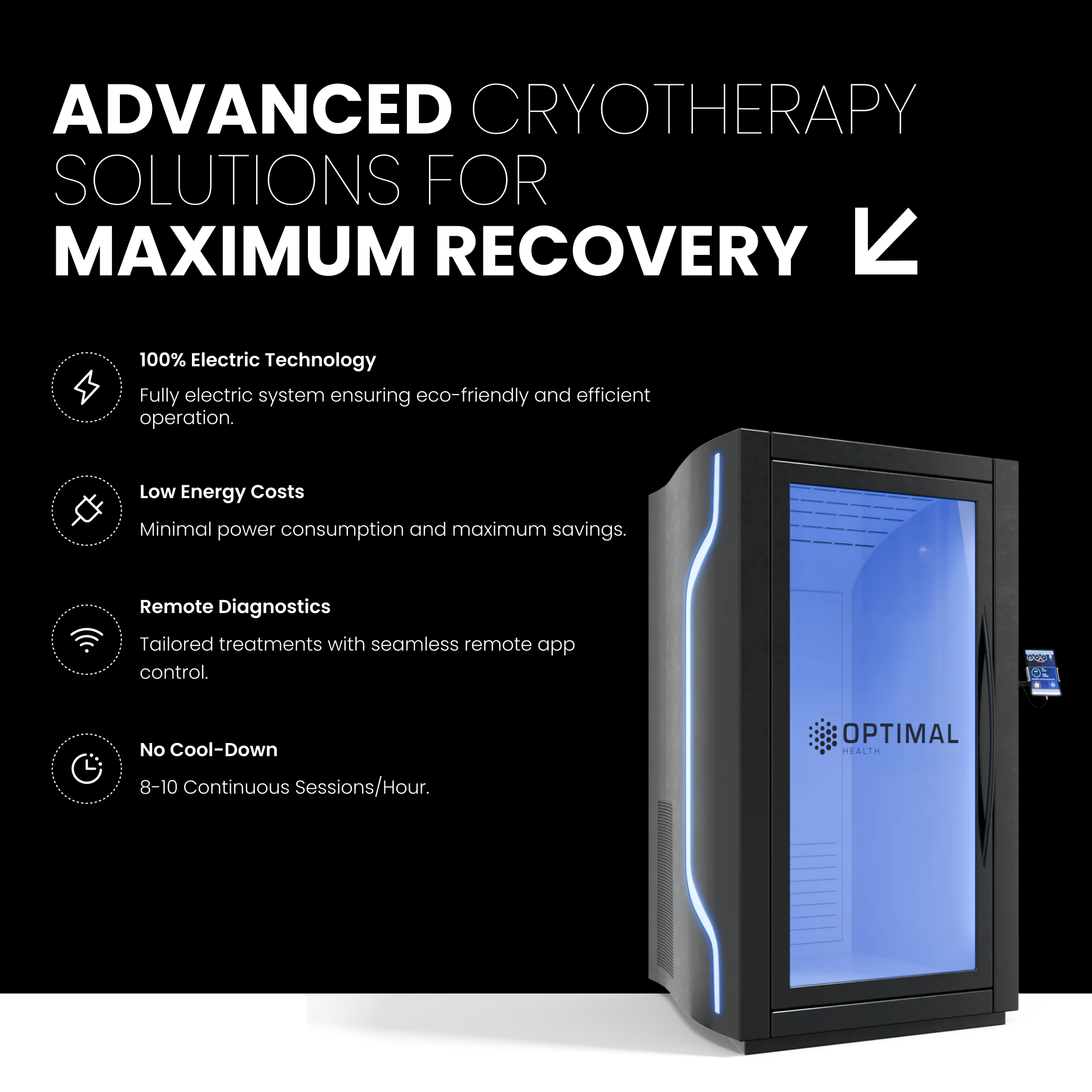 Electric Whole-Body Cryotherapy Chamber