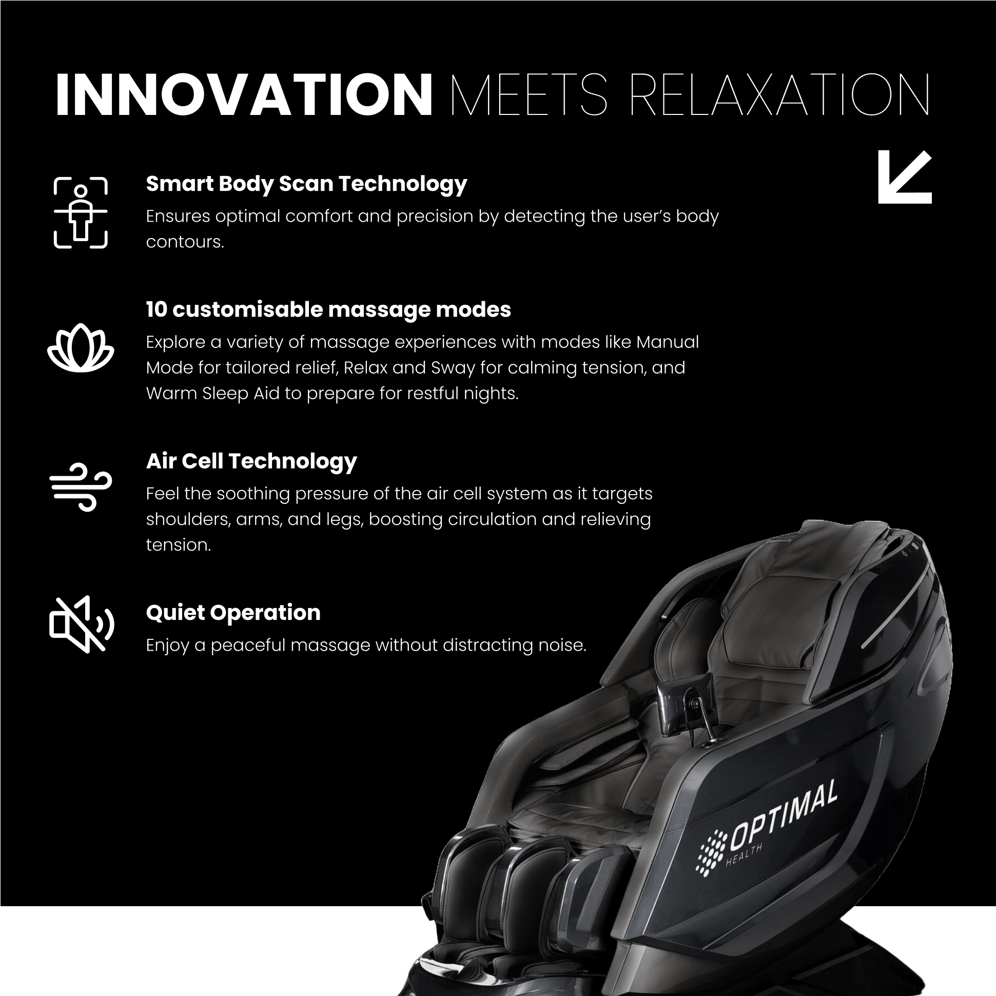 Massage Chair for Full-Body Relaxation