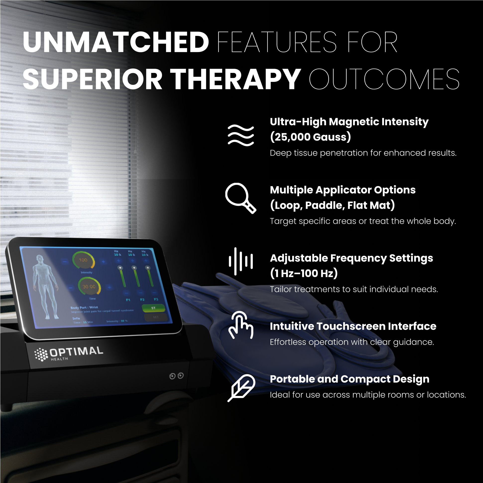 PEMF System for Pain Relief and Recovery