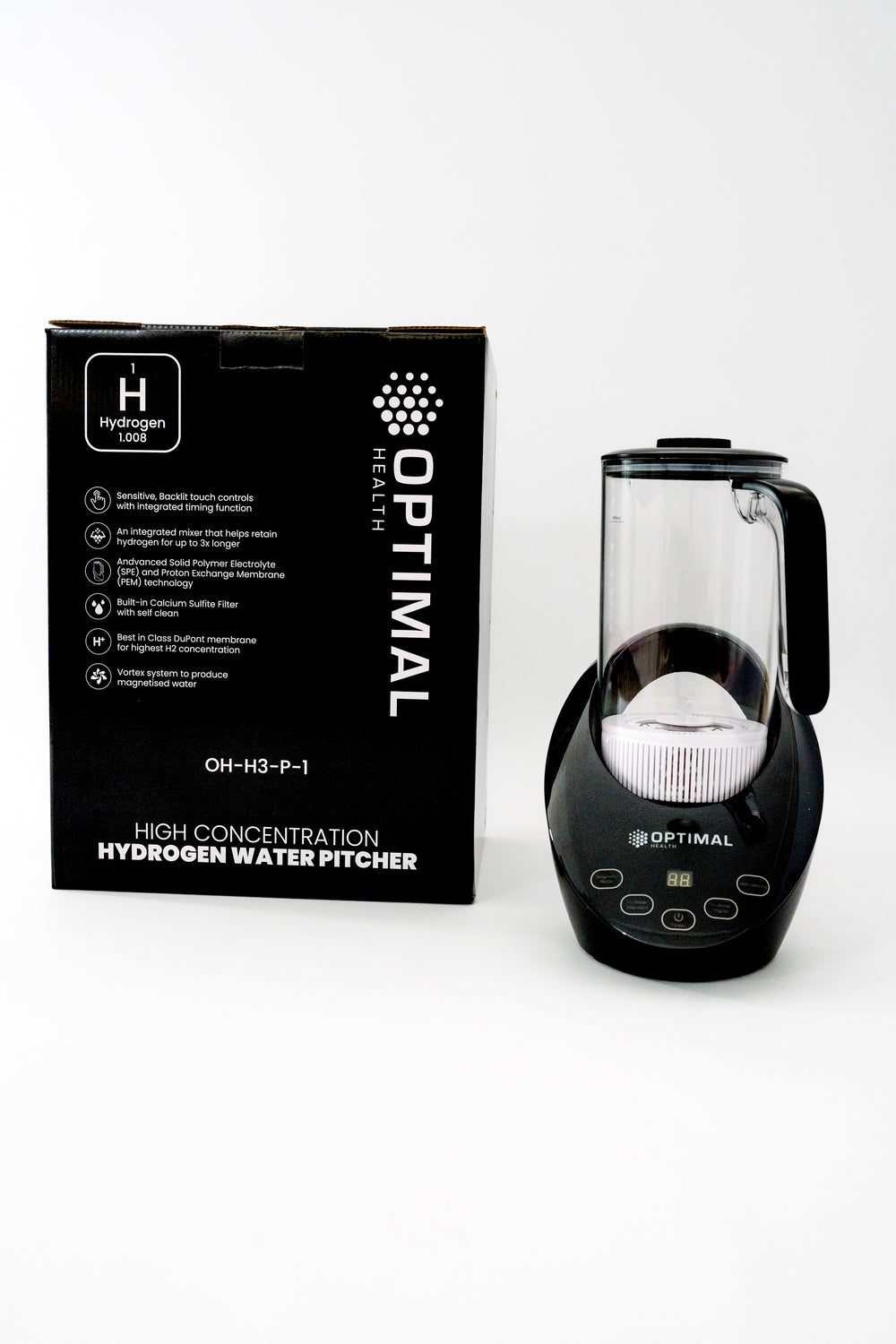 Hydrogen Water Pitcher for Recovery & Wellness